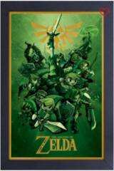 Framed - Zelda (Links)